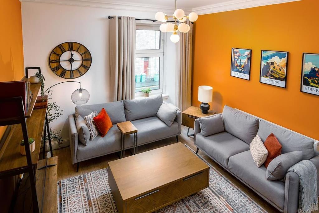 The Stylish 3-Bedroom Maisonette Retreat Stirling Eksteriør billede